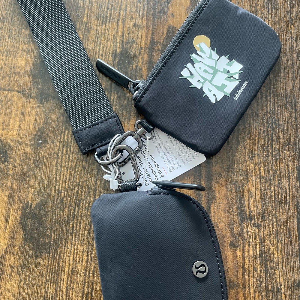 Lululemon Hawaii Exclusive Dual Pouch Wristlet
